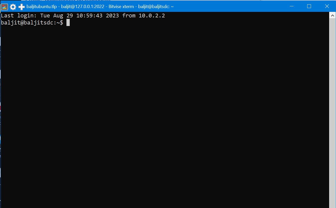 Bitvise Profile Setup