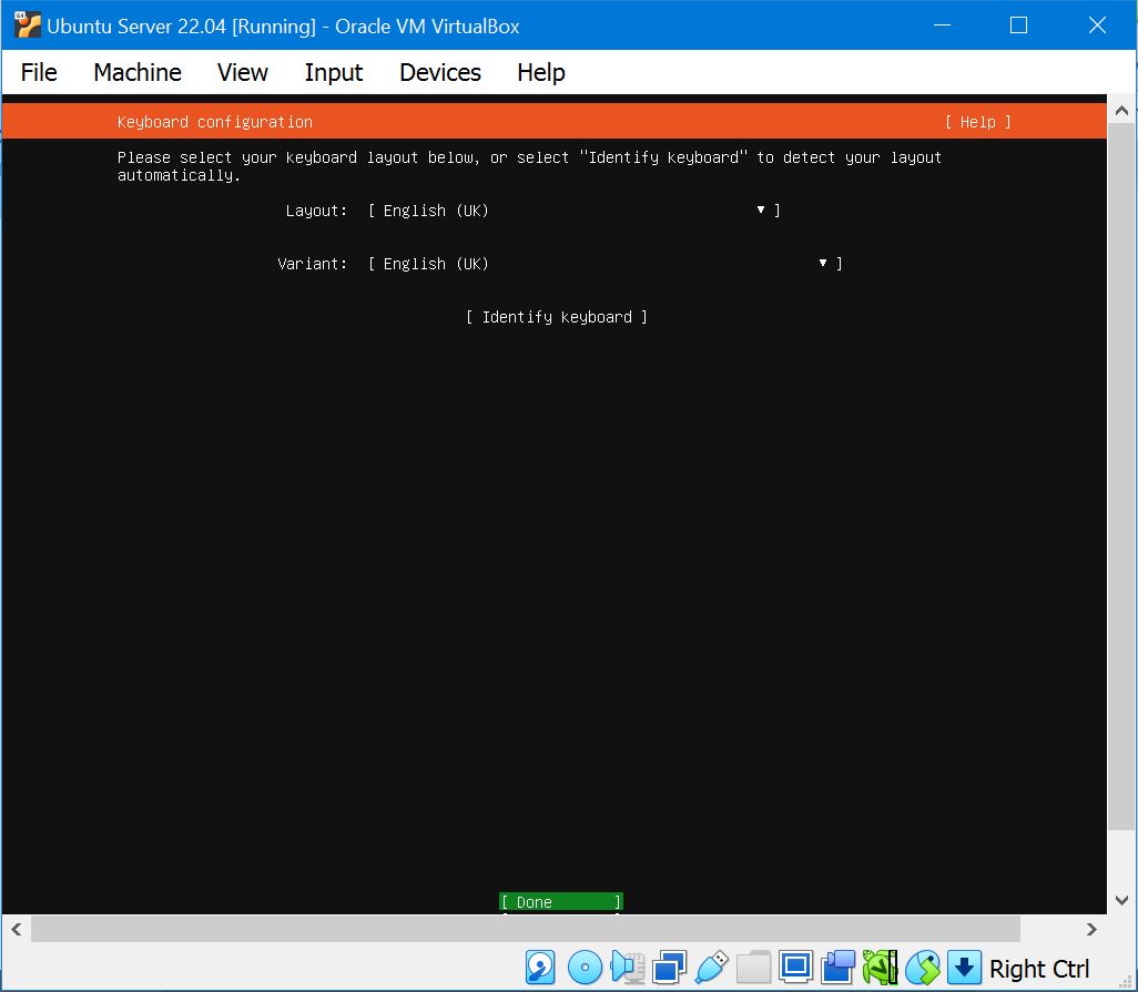 Ubuntu server install step3