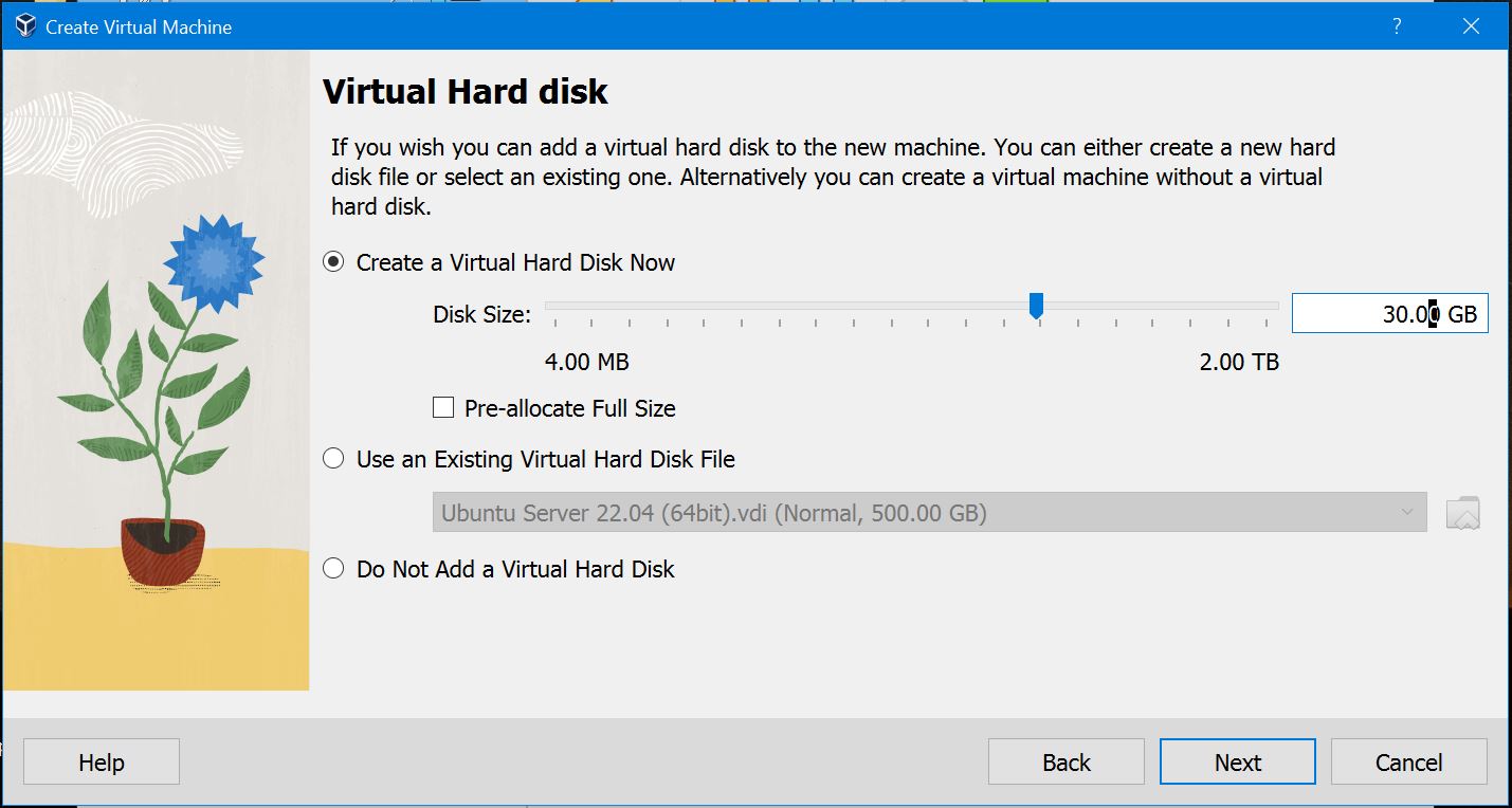 Virtual Box Install Step4